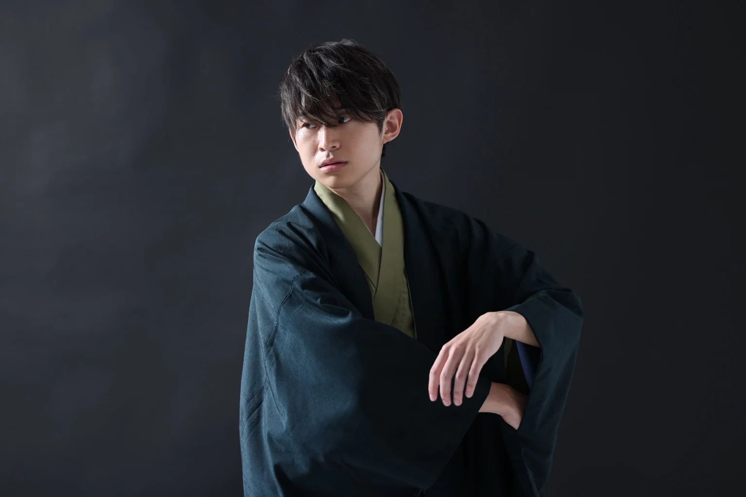 Seiya Matsushita in traditional Japanese attire
